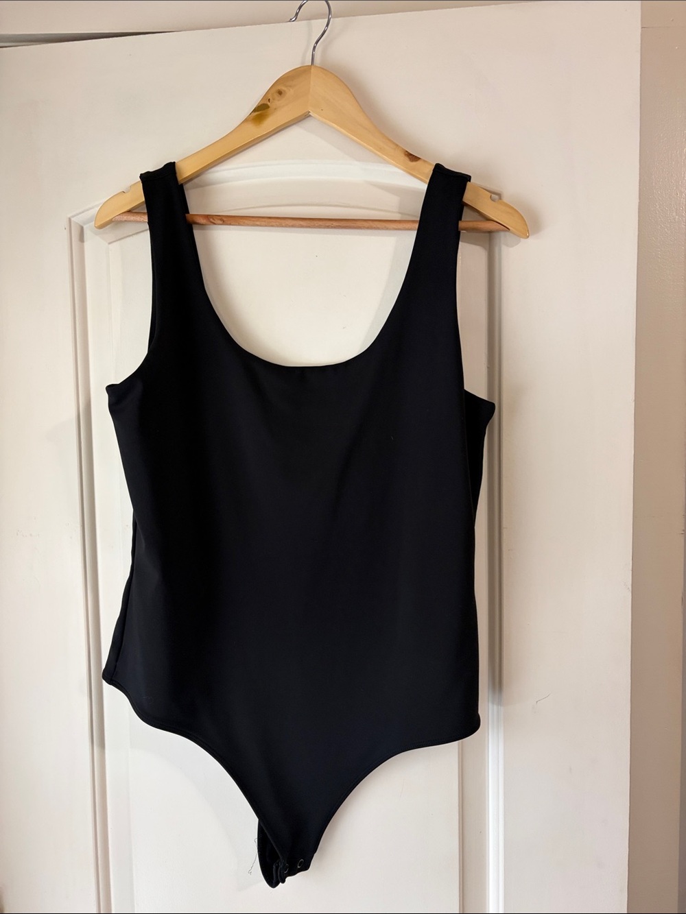 Express Black Scoop Neck Bodysuit